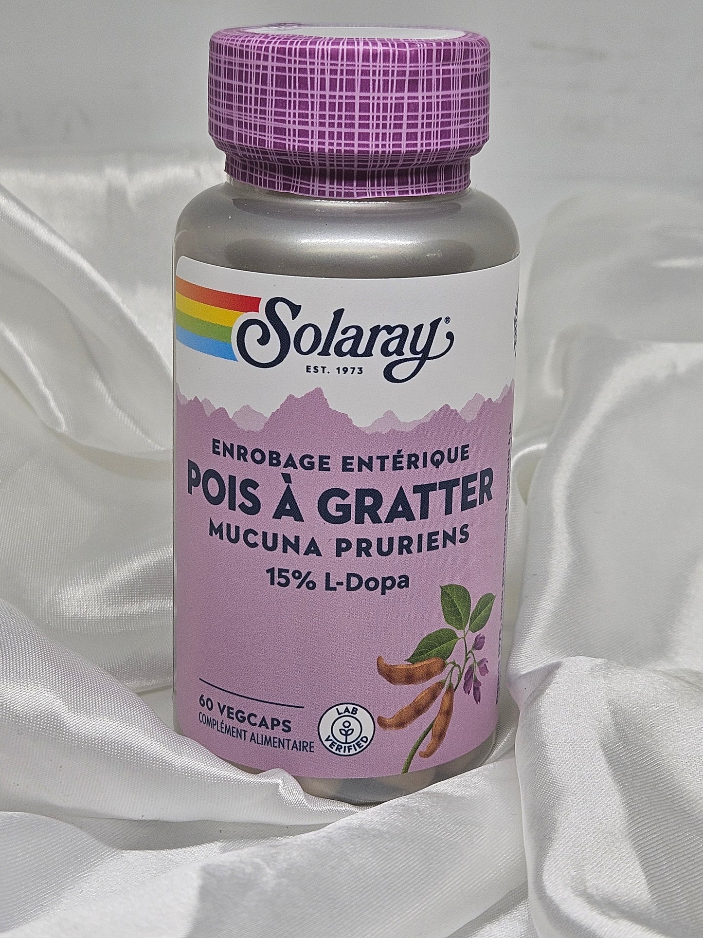 Pois à gratter 60 gélules solaray La farigoule mille et une plante
