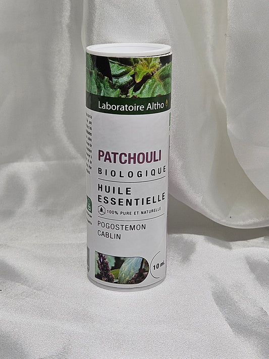 Huile essentielle patchouli 10 ml laboratoire altho La farigoule mille et une plante