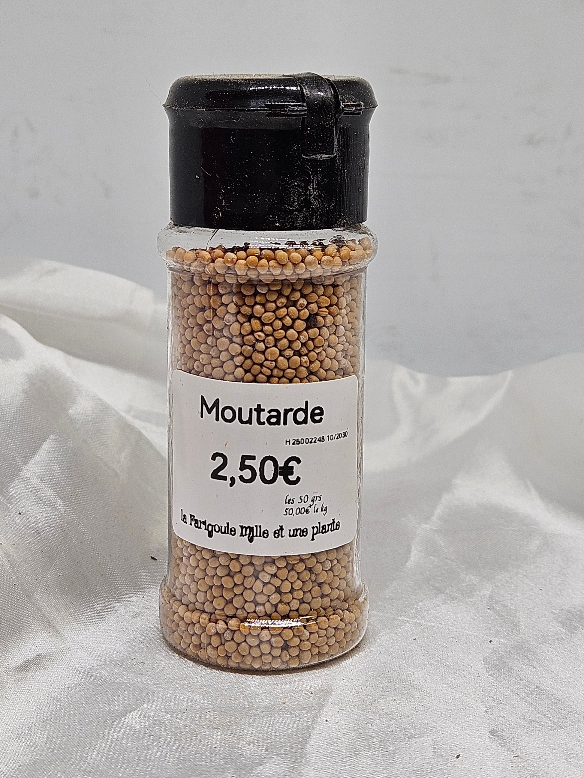 Graines de moutardes 50 grs La farigoule mille et une plante