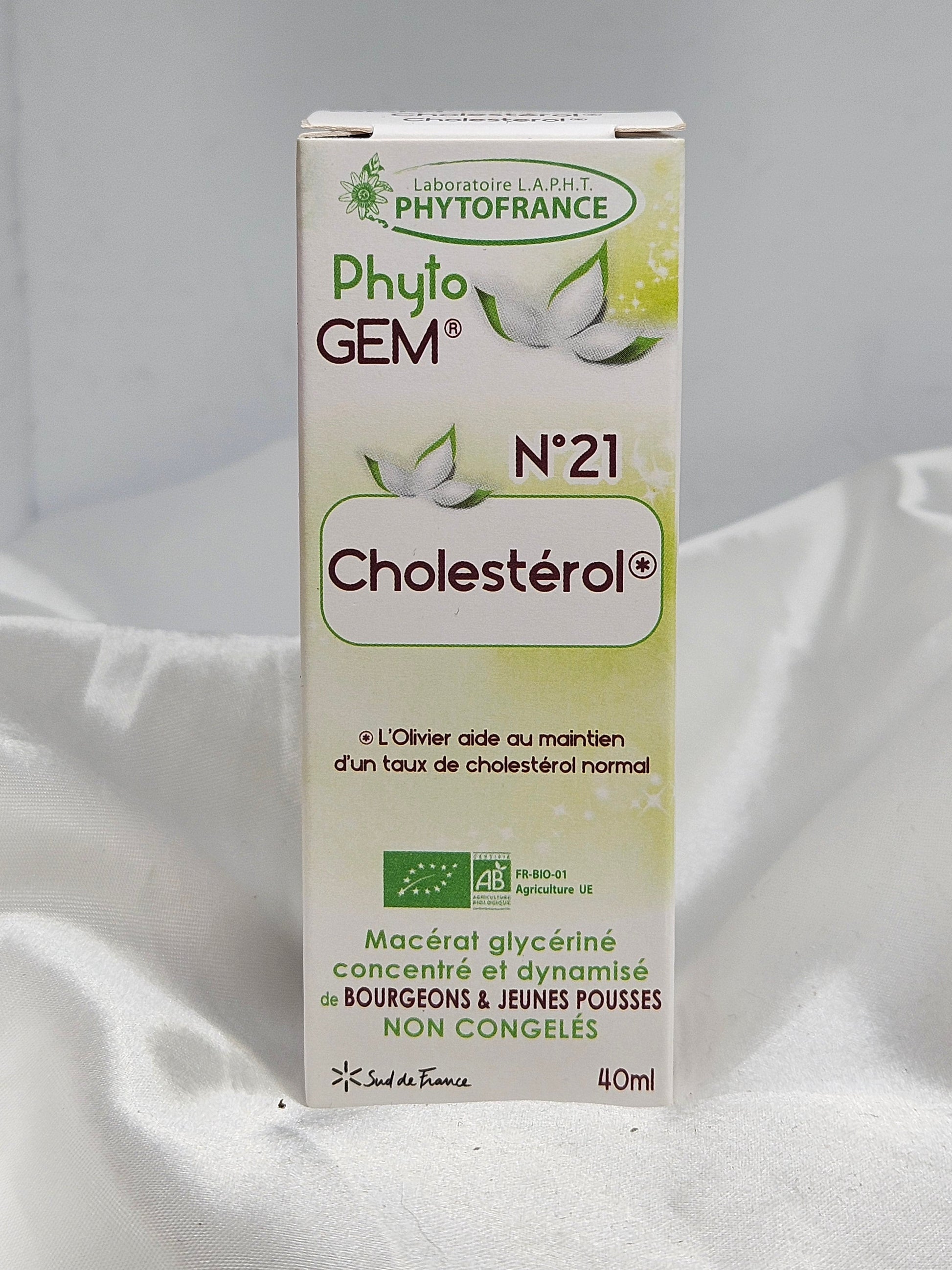 Phyto complexe cholestérol 40ml phytofrance La farigoule mille et une plante