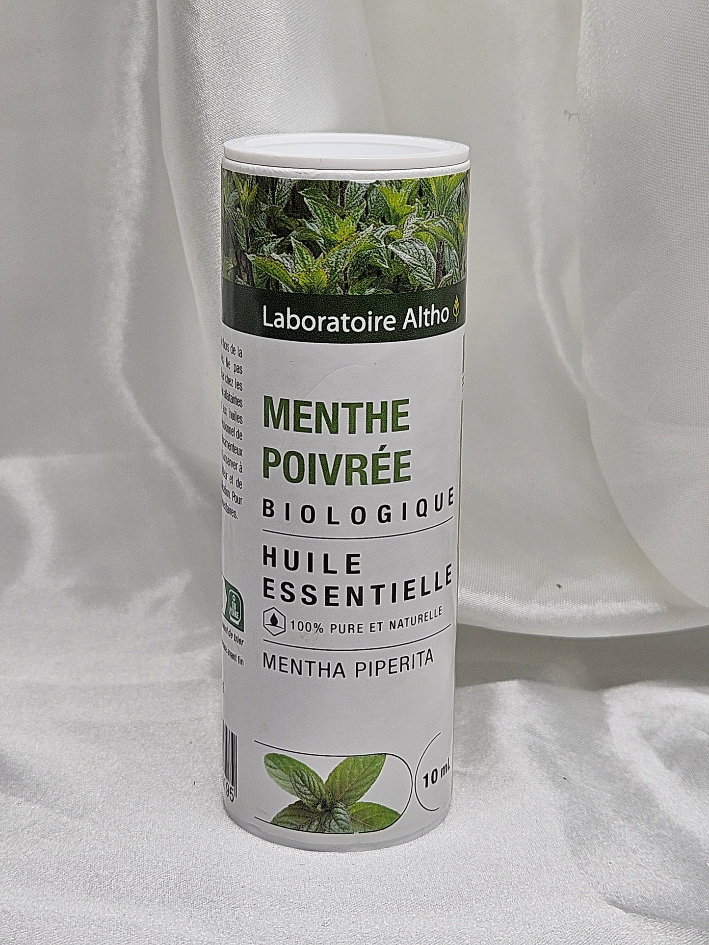 Huile essentielle menthe poivrée 10 ml laboratoire altho La farigoule mille et une plante