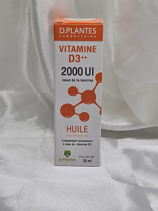 Vitamine D3 2000 ui gouttes D.plante La farigoule mille et une plante