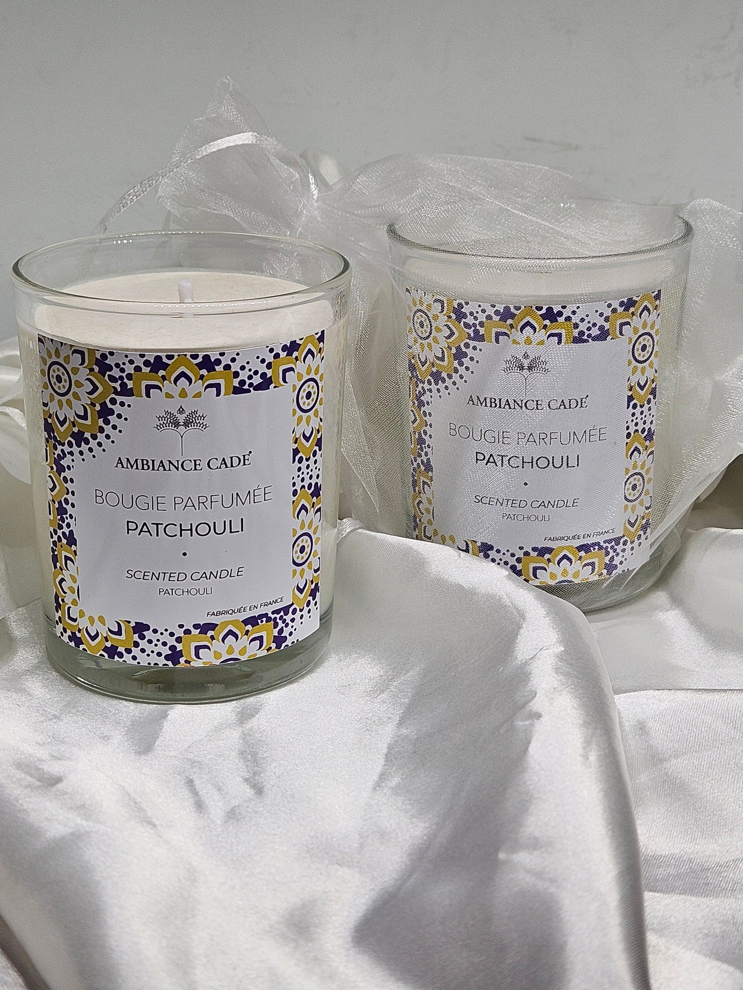 Bougie cade patchouli