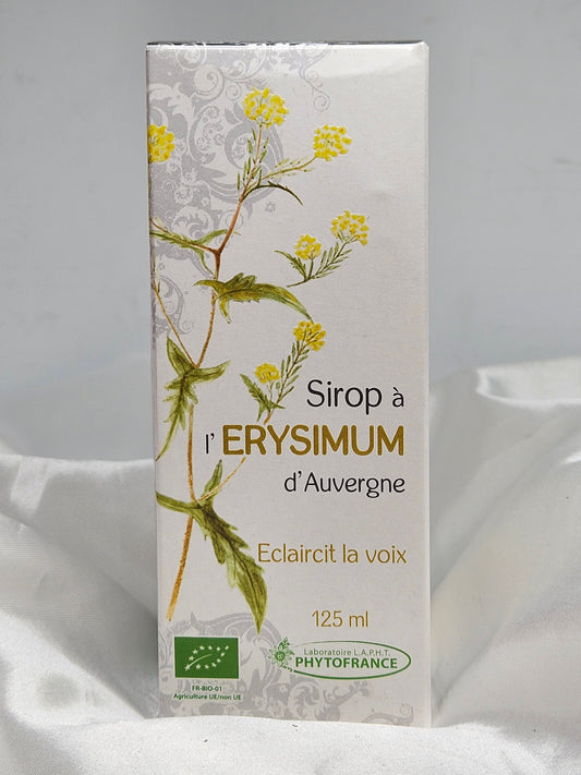 Sirop d'Erysimum 125 ml Phytofrance La farigoule mille et une plante