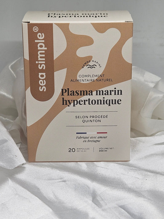 Plasma marin hypertonique 20 ampoules La farigoule mille et une plante