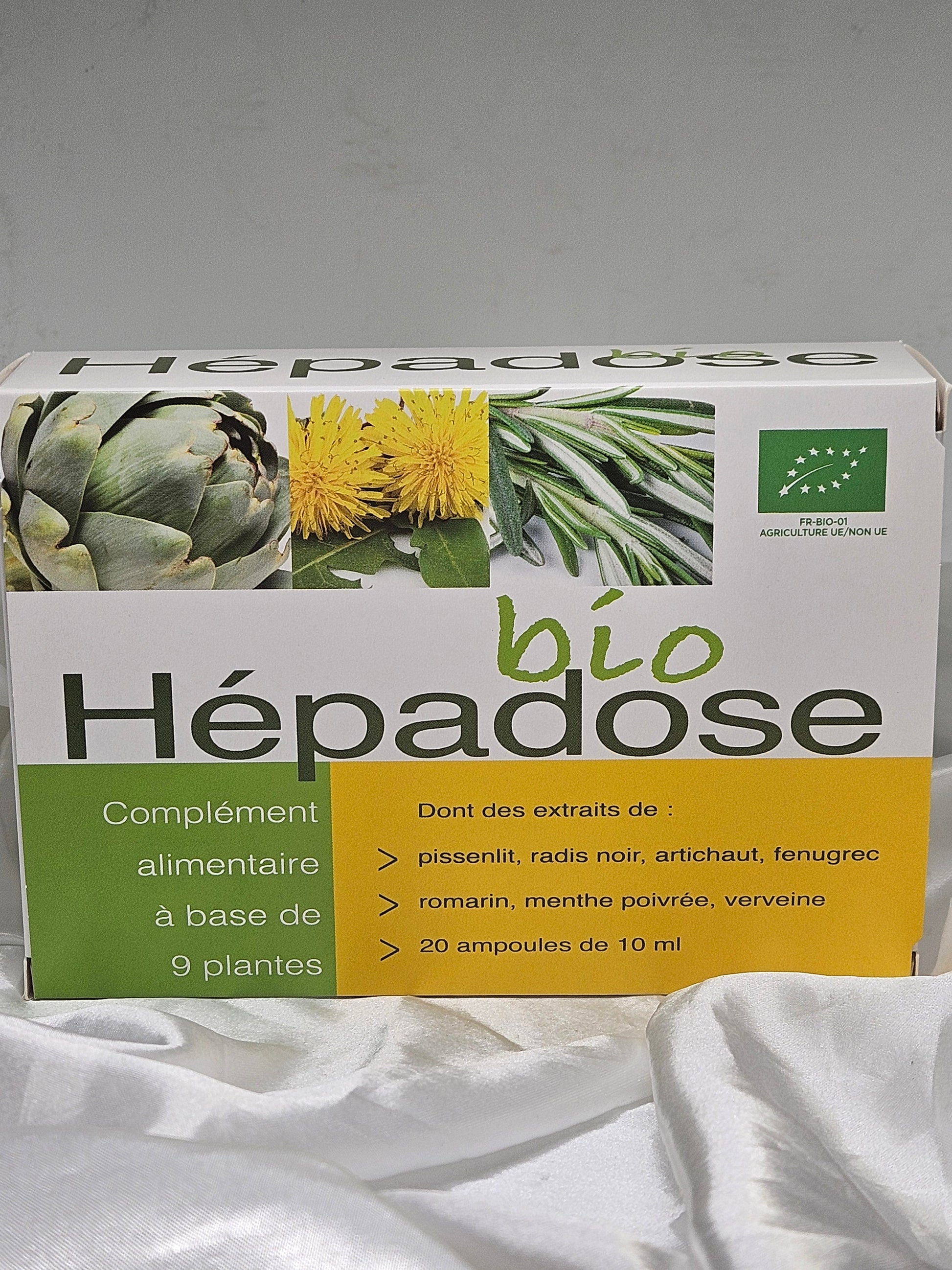 Hepadose bio 20 ampoules La farigoule mille et une plante
