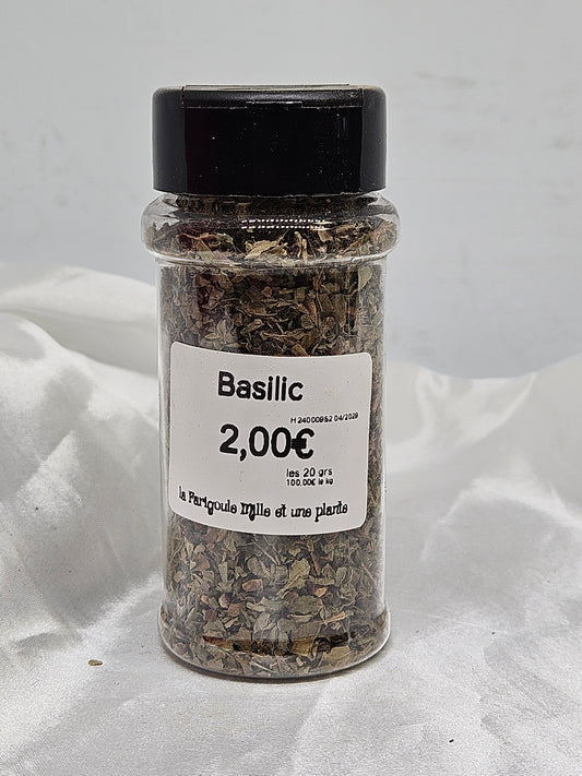 Basilic 20 grs La farigoule mille et une plante