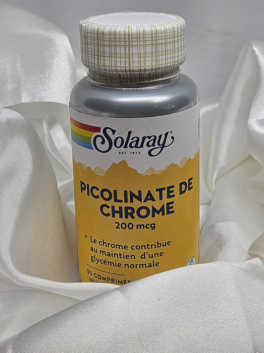 Chrome 50 comprimés solaray