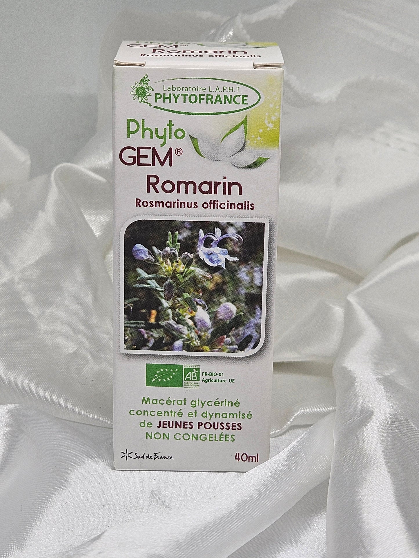 Phyto gem Macérât de bourgeons Romarin 40 ml phytofrance La farigoule mille et une plante