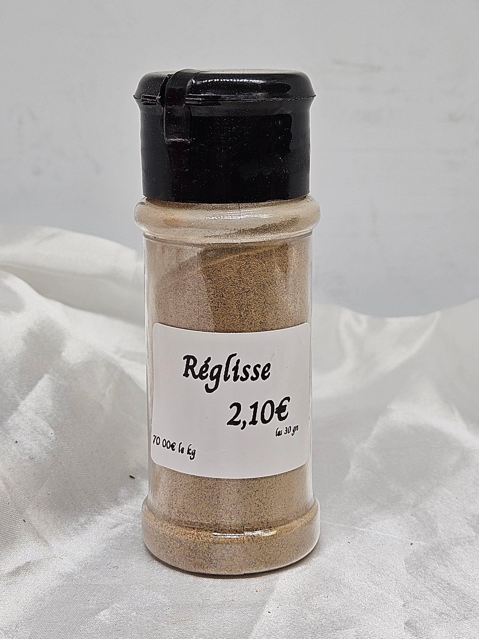 Réglisse poudre 30 grs La farigoule mille et une plante