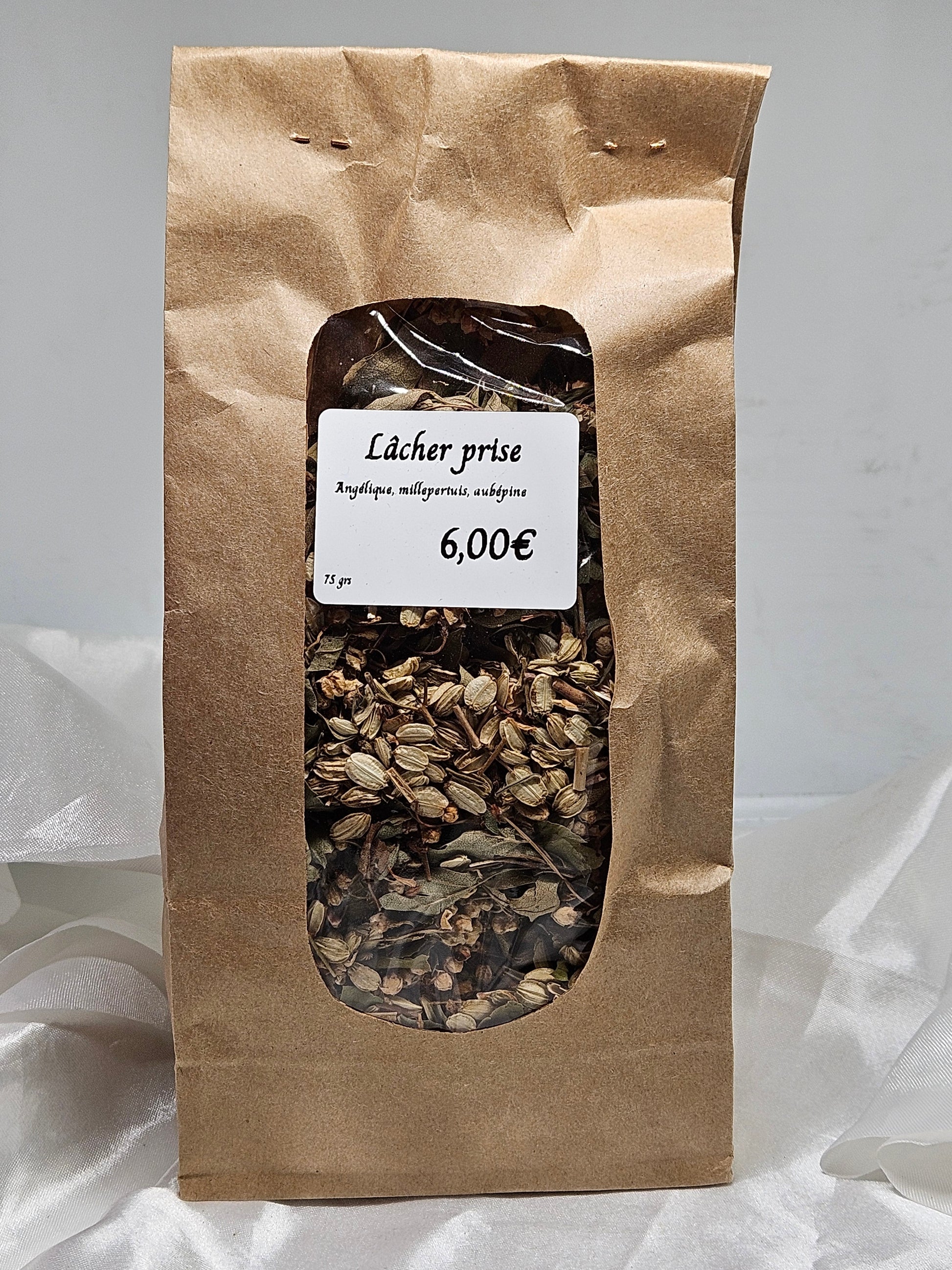 Lâcher prise ( angelique millepertuis aubépine ) 75 grs La farigoule mille et une plante