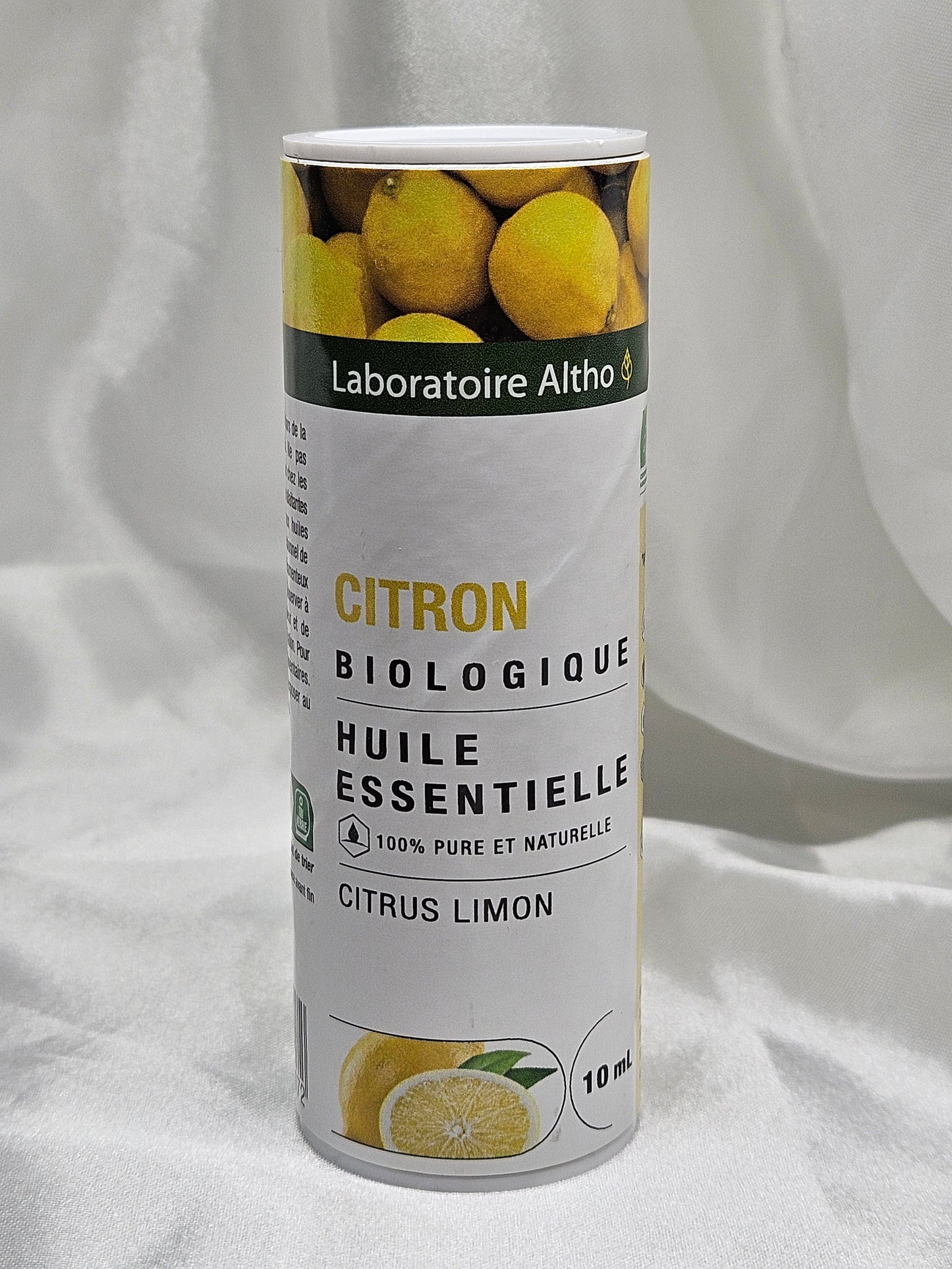 Huile essentielle citron 10 ml laboratoire altho La farigoule mille et une plante