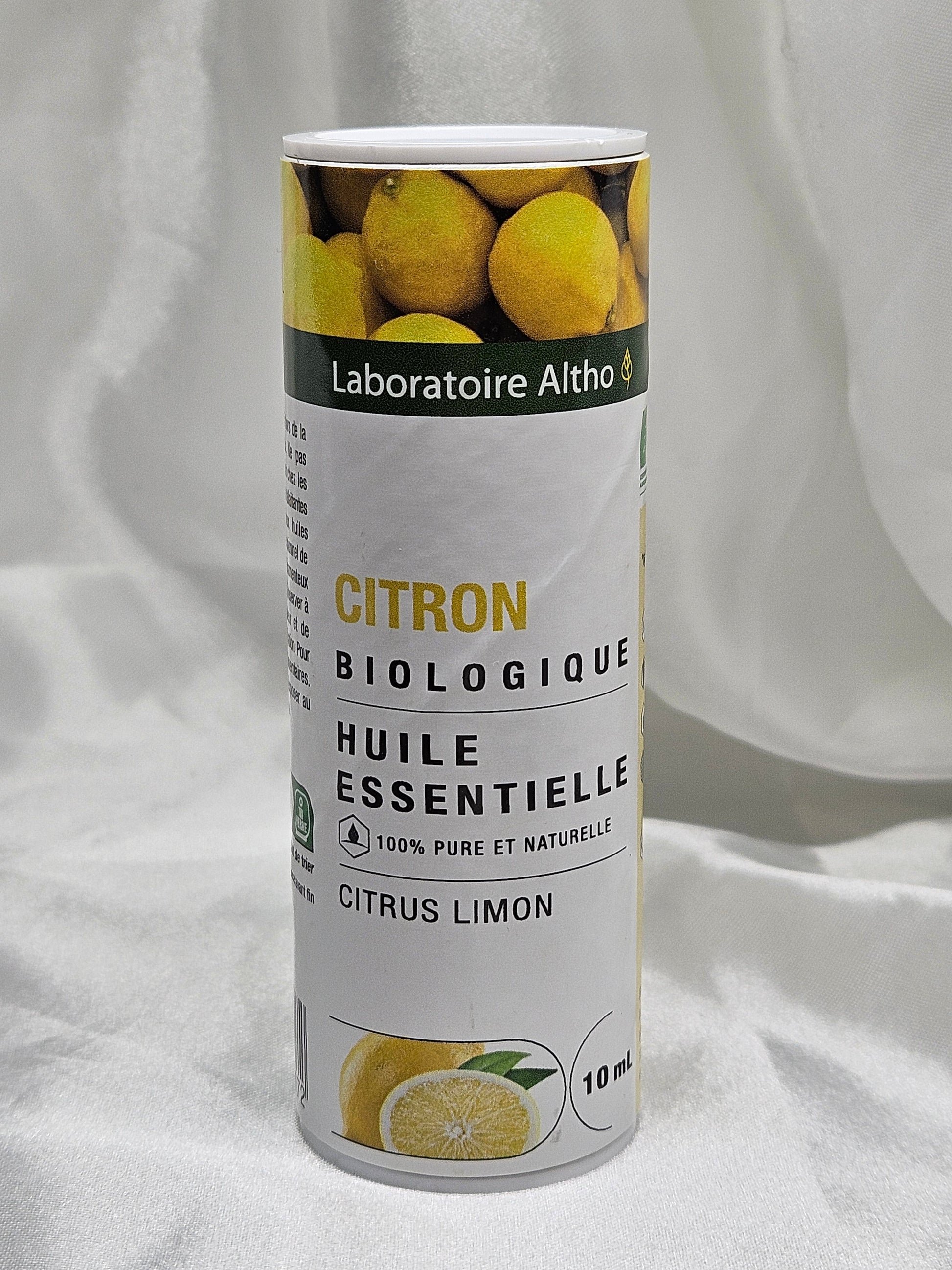 Huile essentielle citron 10 ml laboratoire altho La farigoule mille et une plante