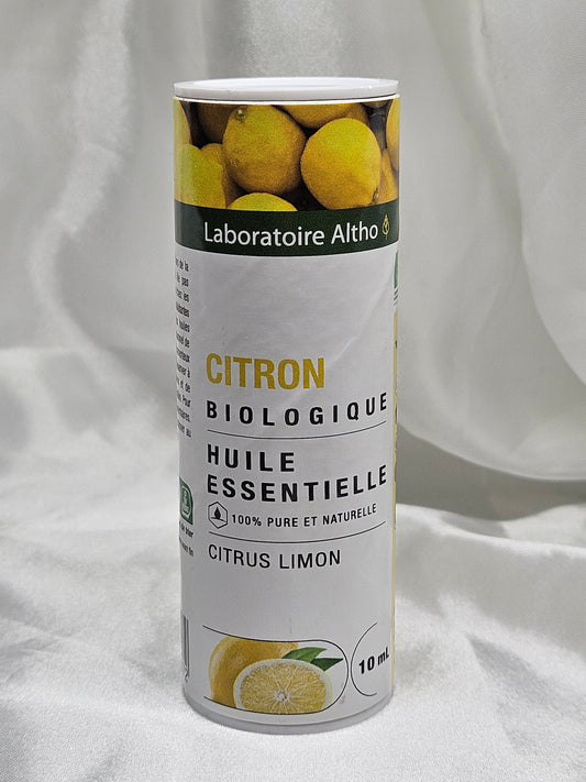 Huile essentielle citron 10 ml laboratoire altho La farigoule mille et une plante
