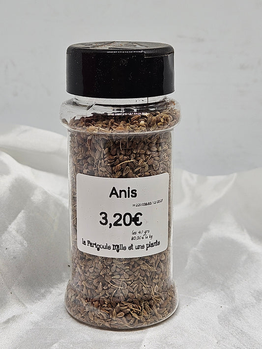 Anis 40 grs La farigoule mille et une plante