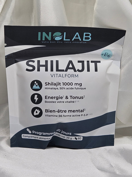 Shilajit 60 gélules Inolab La farigoule mille et une plante