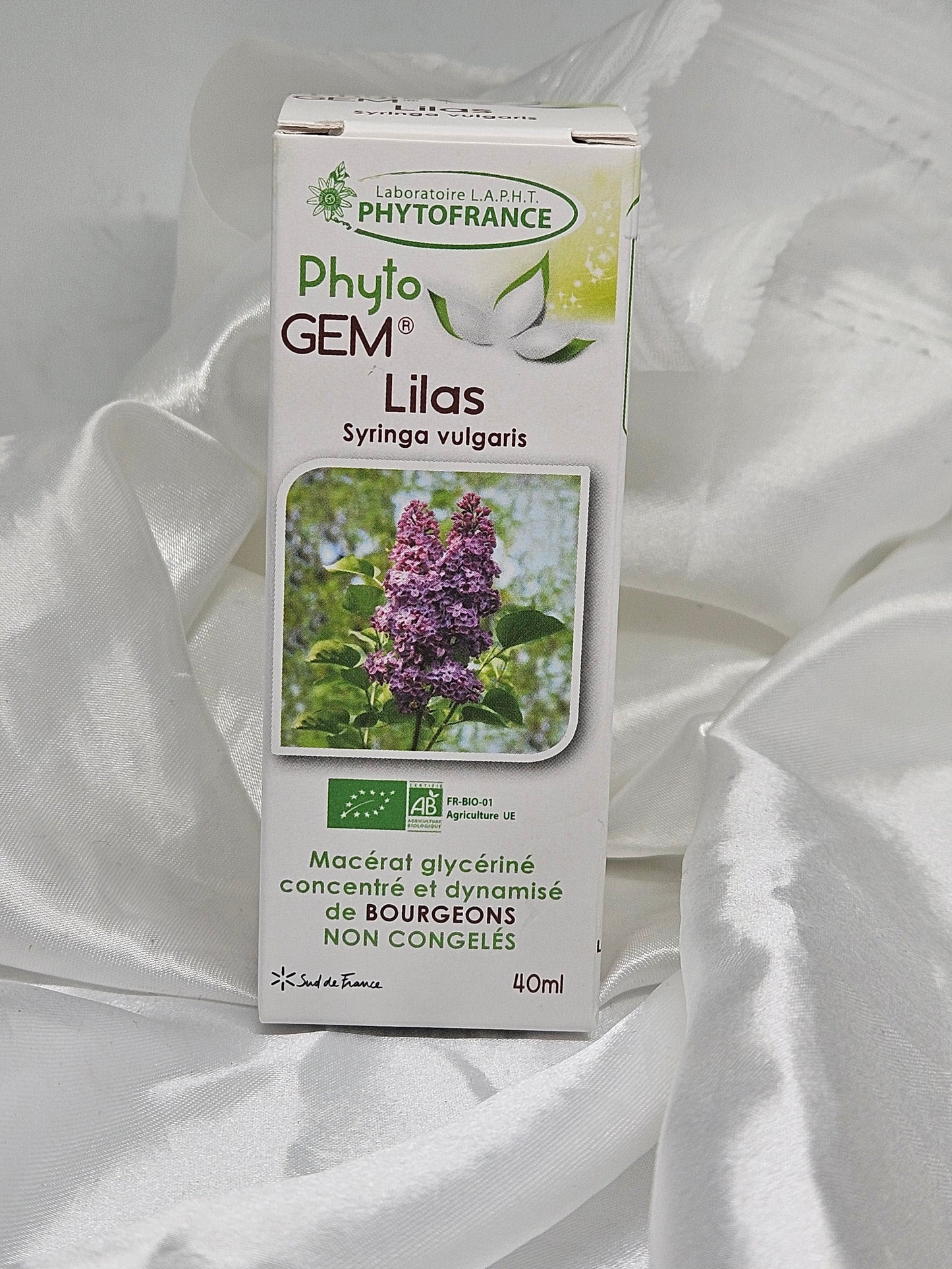 Phyto gem Macérât de bourgeons Lilas 40 ml phytofrance La farigoule mille et une plante