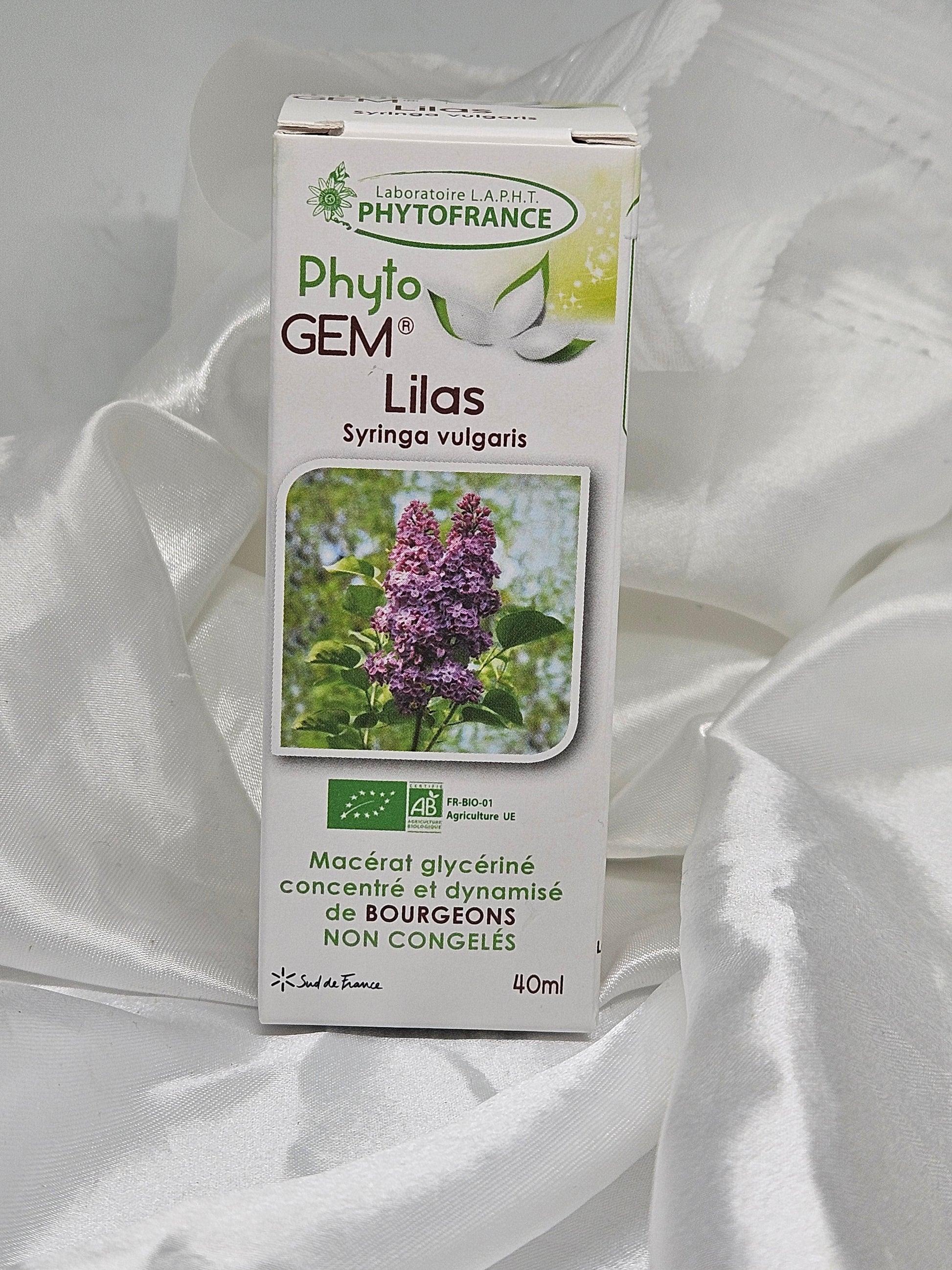Phyto gem Macérât de bourgeons Lilas 40 ml phytofrance La farigoule mille et une plante