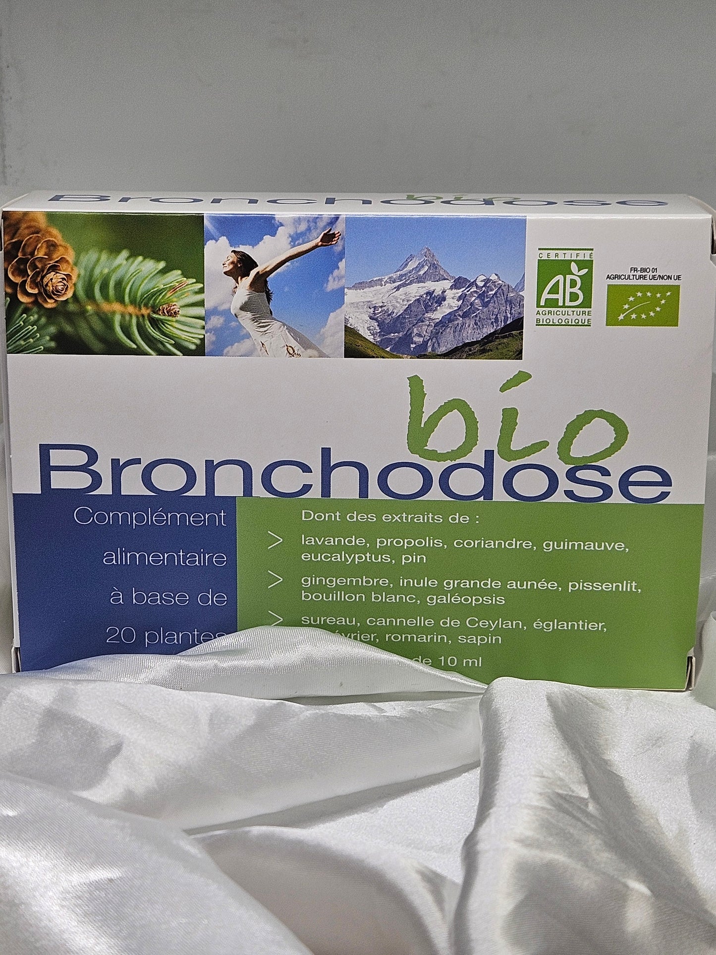 Brochondose ampoule Nutrition concept La farigoule mille et une plante