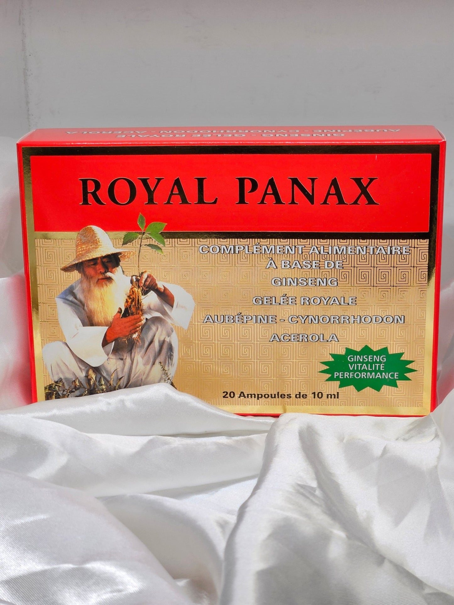 Royal Panax 20 ampoules Nutrition Concept - La farigoule mille et une plante