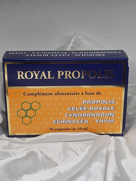 Royal propolis 20 ampoules - La farigoule mille et une plante