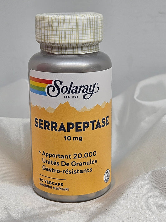 Serrapetasse 90 gélules Solaray - La farigoule mille et une plante