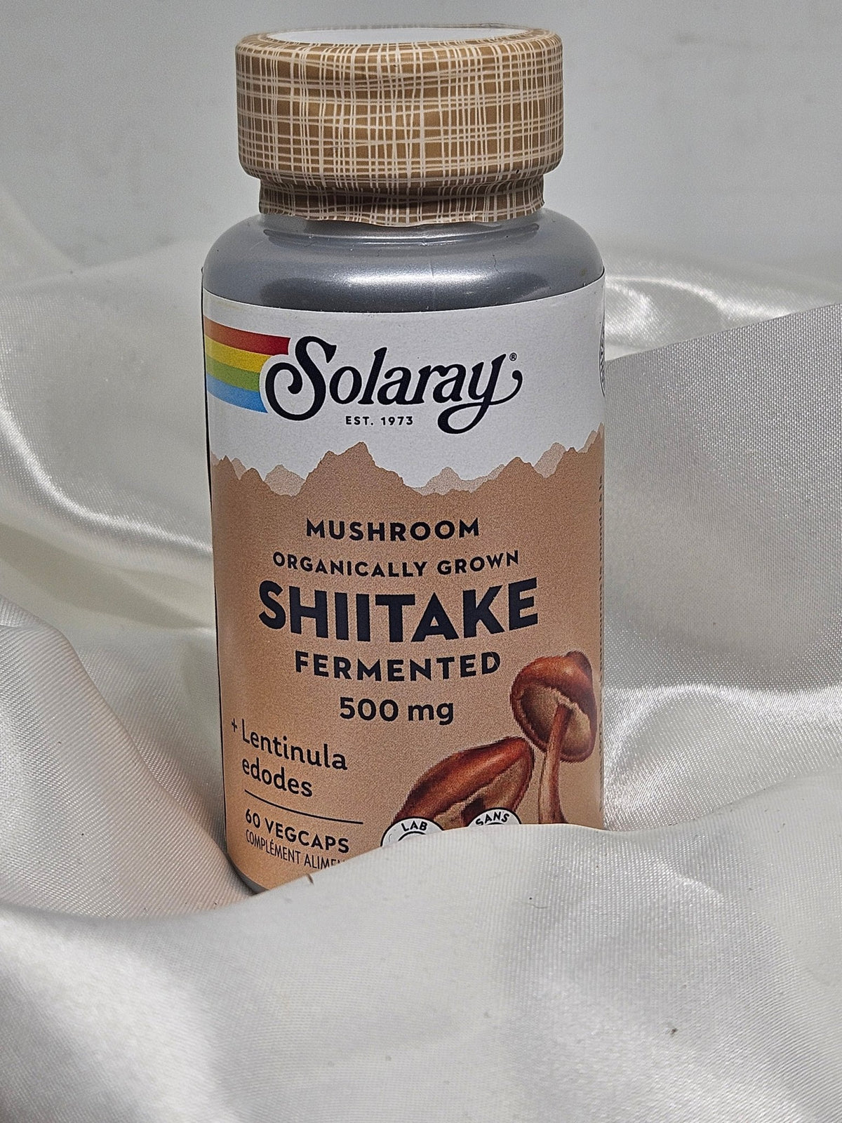 Shitake 60 gélules solaray - La farigoule mille et une plante