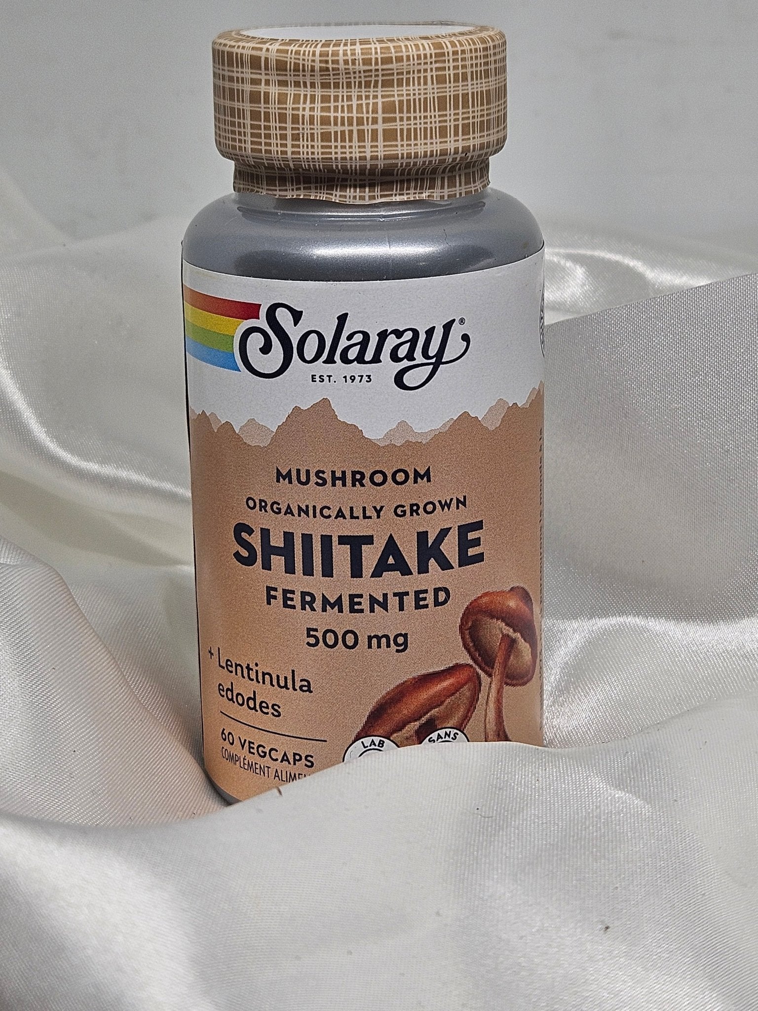Shitake 60 gélules solaray - La farigoule mille et une plante