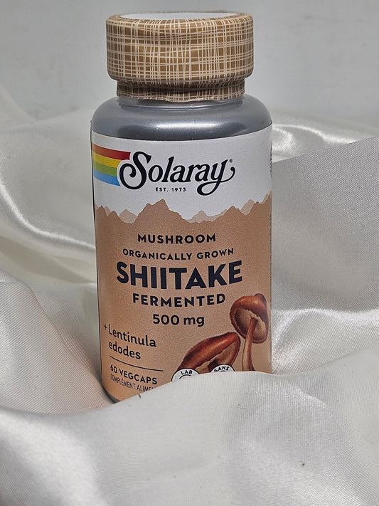 Shitake 60 gélules solaray - La farigoule mille et une plante