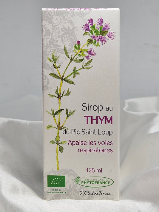 Sirop de thym 125 ml Phytofrance - La farigoule mille et une plante