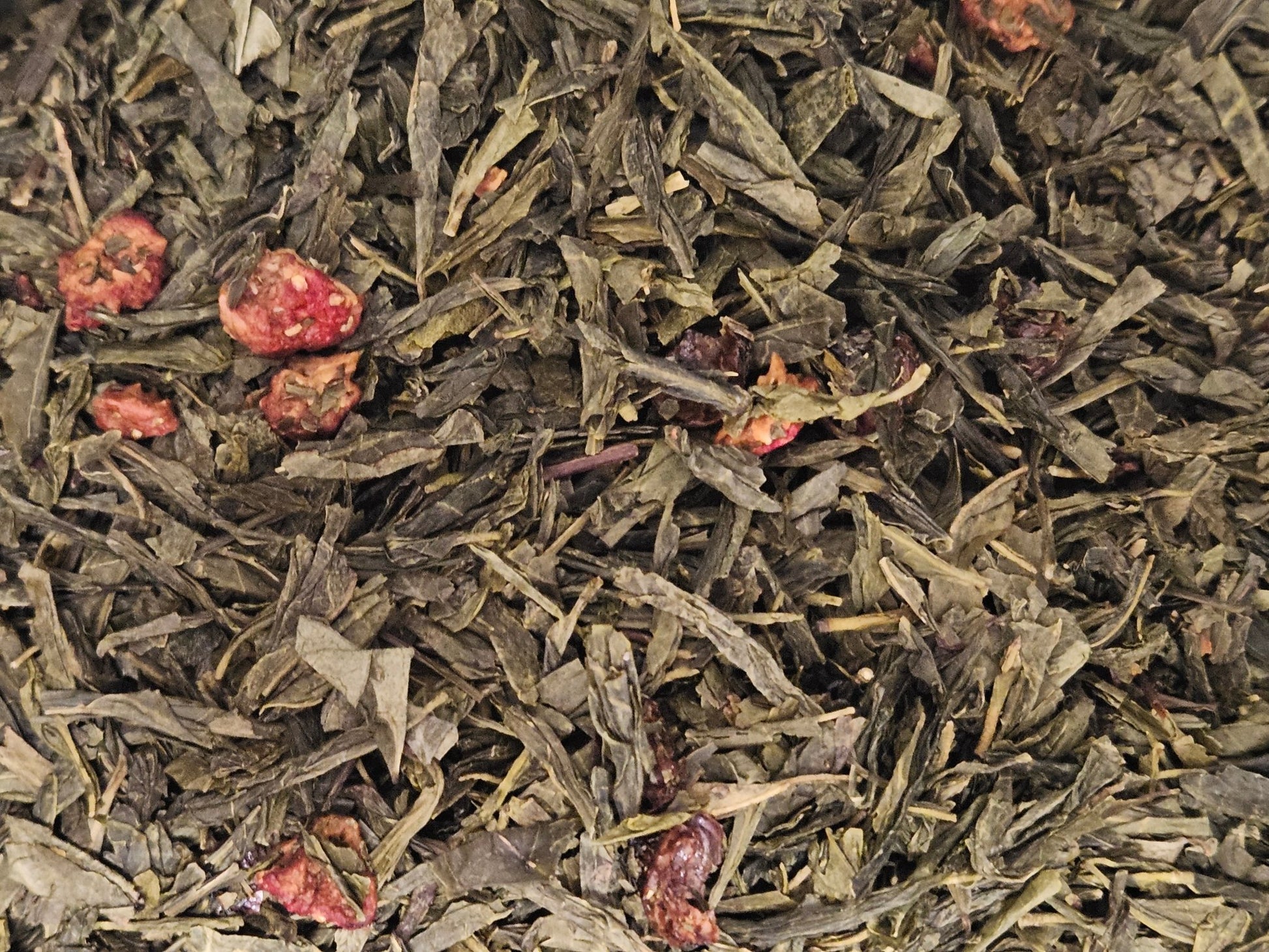 The vert trois fruits rouge ( fraise des bois, framboise, myrtille ) 100 grs - La farigoule mille et une plante