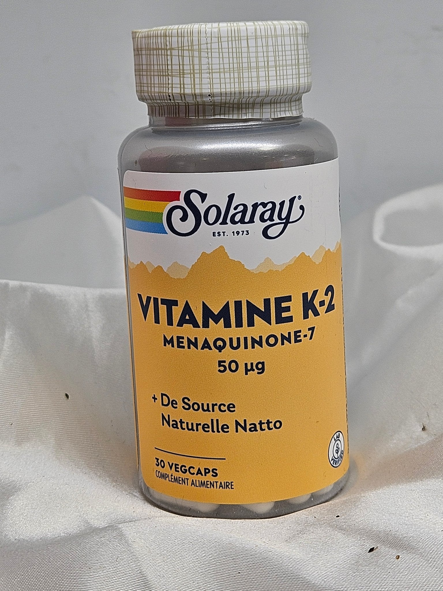 Viamine K - 2 30 comprimés Solaray - La farigoule mille et une plante